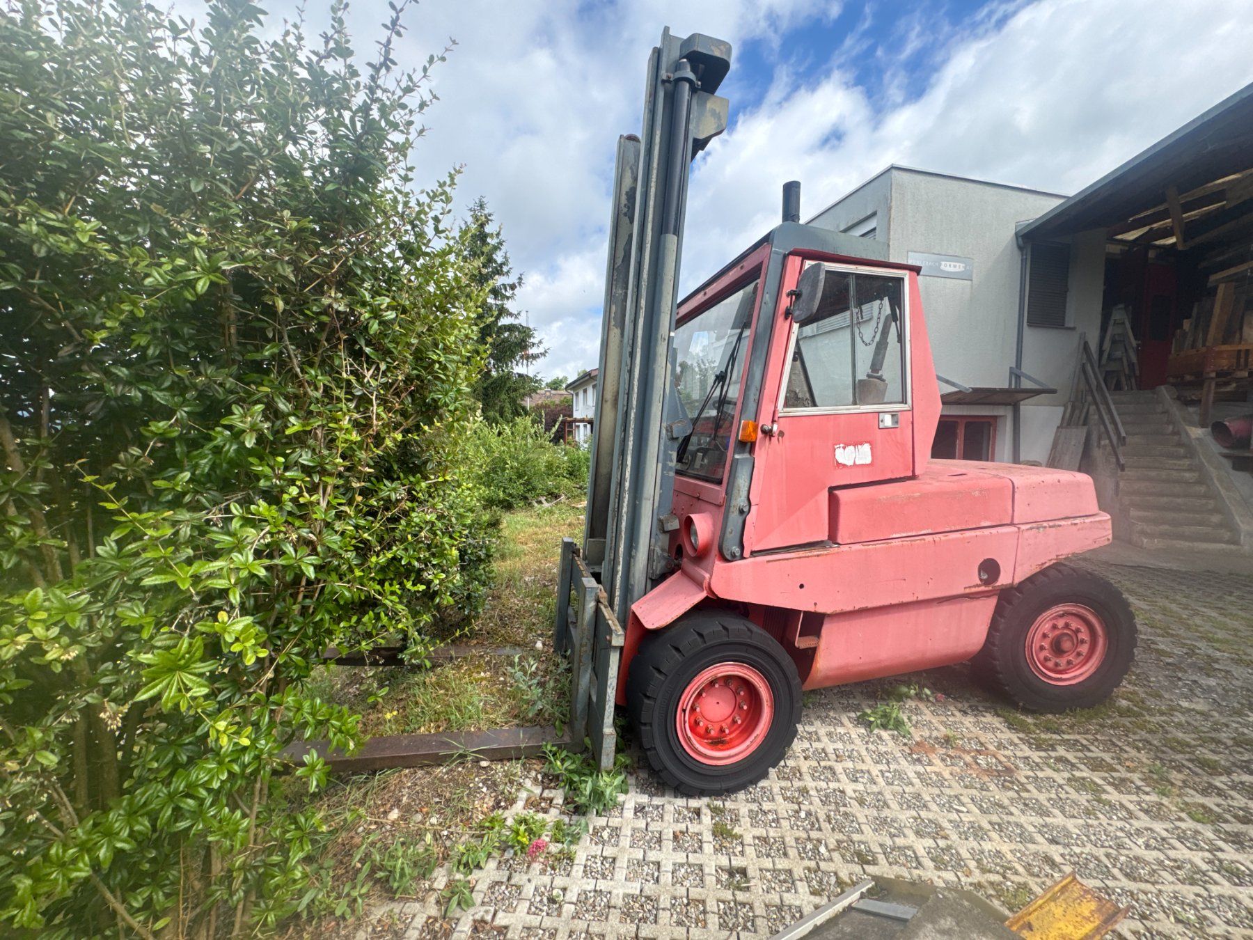 Linde Carrelli elevatori e a forche: Linde Stapler H60D (6Tonnen) – Usato da Tegerfelden venduto da MuehlebachFormenAG 4