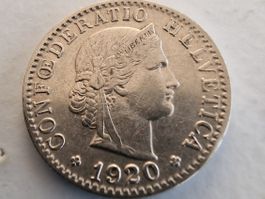 20 rappen jahrg. 1920