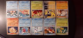 10 Pokemon Karten Set diverse Charaktere guter Zustand
