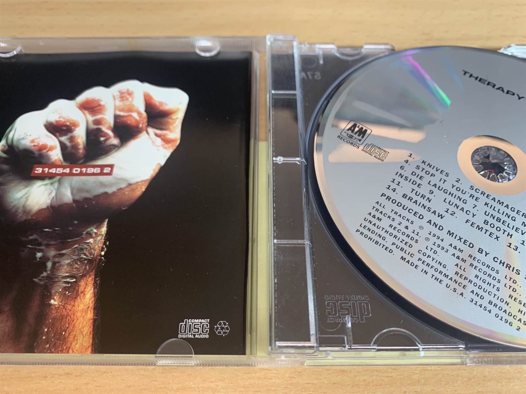 CD: Therapy? – Troublegum – Usato da Rikon im Tösstal venduto da Alpenmutz 2