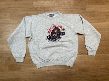Sweater Saints 1996 Rose Bowl Northwestern Wildcats grey 