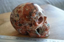 Alkalifeldspatgranit Skull XL 13 cm x 7cm detailliert