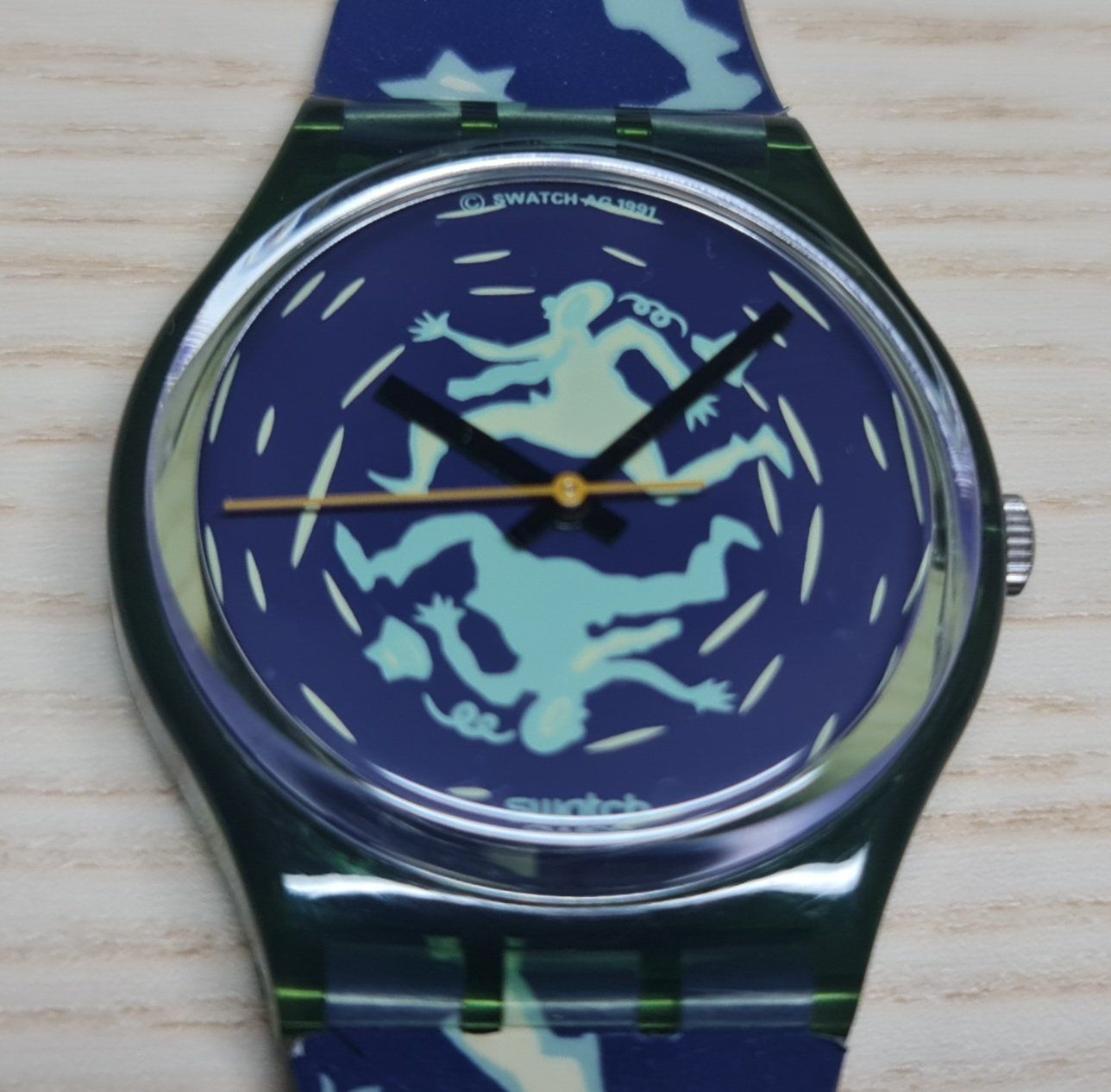 Swatch Orologi: Swatch⌚NEU CRASH - GG111 – Nuovo e nell'imballaggio originale da Eschenbach SG venduto da Piratenschatz 1