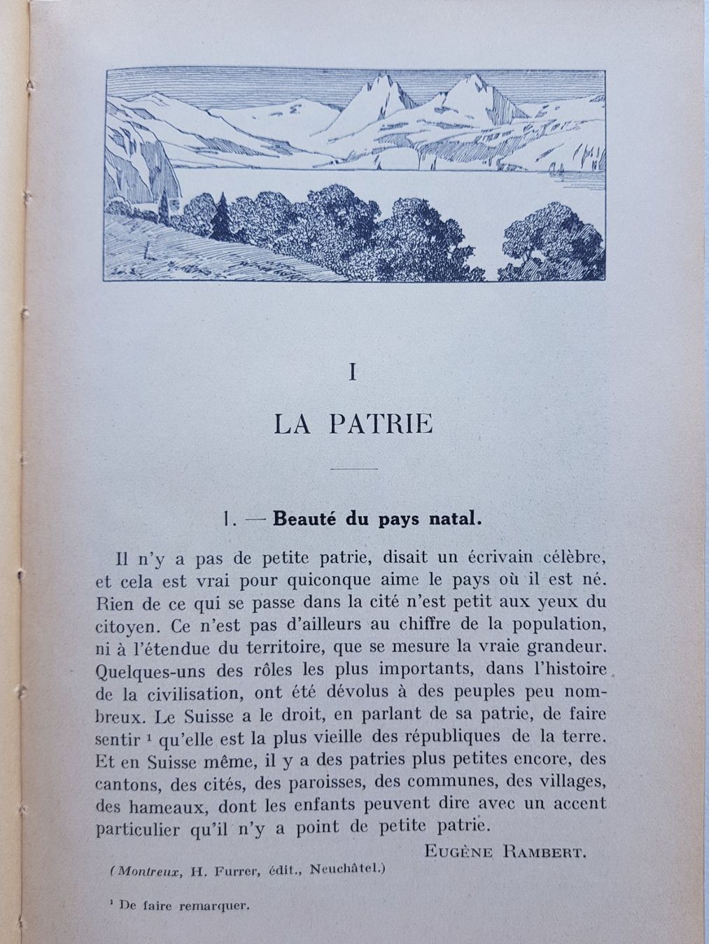 Libri: Livre de lecture 1931 – Usato da Lausanne venduto da LasloH 2