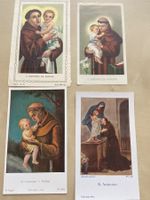 4 Heiligenbildli  Heiliger Antonius Padua Andachtsbilder