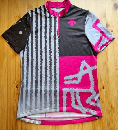 Radtrikot Descente Gr. XL Velo Radsport Trikot vintage