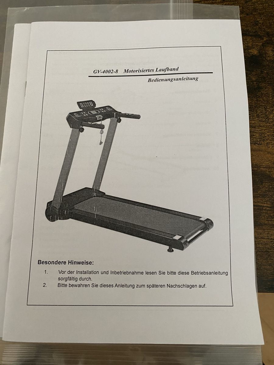 Hometrainer: Motorisiertes Laufband – Usato da Rothenburg venduto da george1304 3