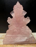 Rosenquarz Ganesha 330g