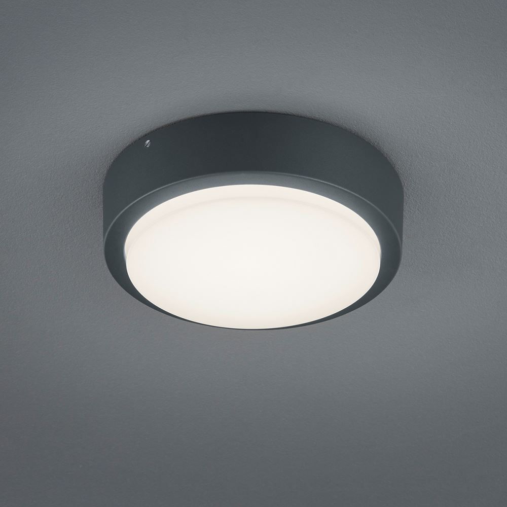 Lampade: LED Aussenwand- & Deckenleuchte, 20 cm Ø – Nuovo (secondo la descrizione) da Kreuzlingen venduto da Smart-Light 4