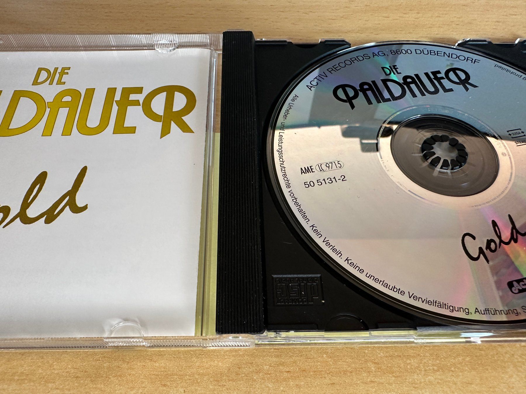 CD: Die Paldauer – Gold – Usato da Rikon im Tösstal venduto da Alpenmutz 2