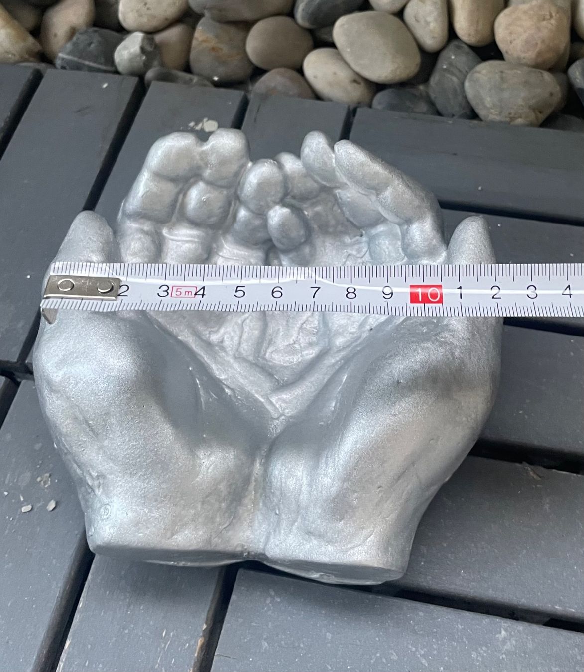 Tutte le decorazioni: Schale Handform weiss ca. 20cm Breit, neu – Nuovo e nell'imballaggio originale da Au ZH venduto da Jaggy4 5