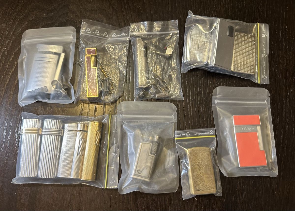 Dunhill Briquets: Lot 13 Feuerzeuge – Défectueux à Zürich par RatsTreasure 2