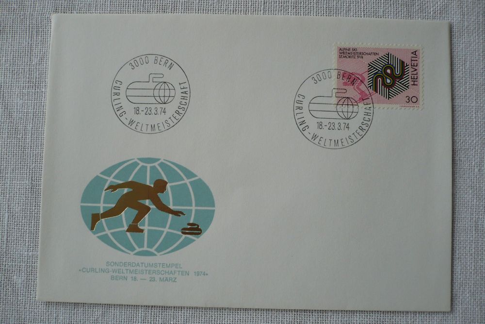 1974 CurlingWM, Bern Kaufen auf Ricardo