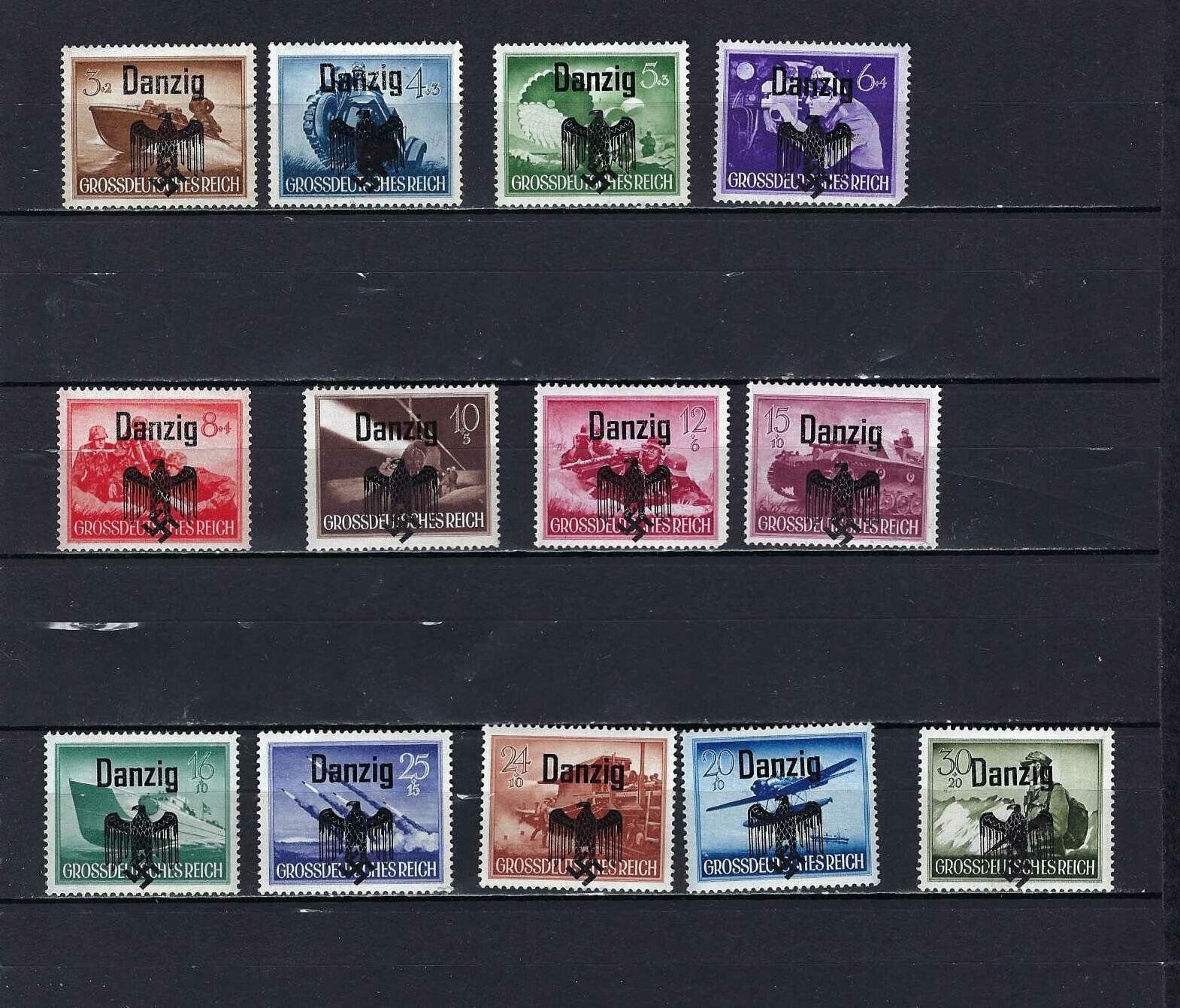 Tutti i francobolli: WKII Besetzung Danzig ** – Nuovo e nell'imballaggio originale da Altstätten SG venduto da Nandodax