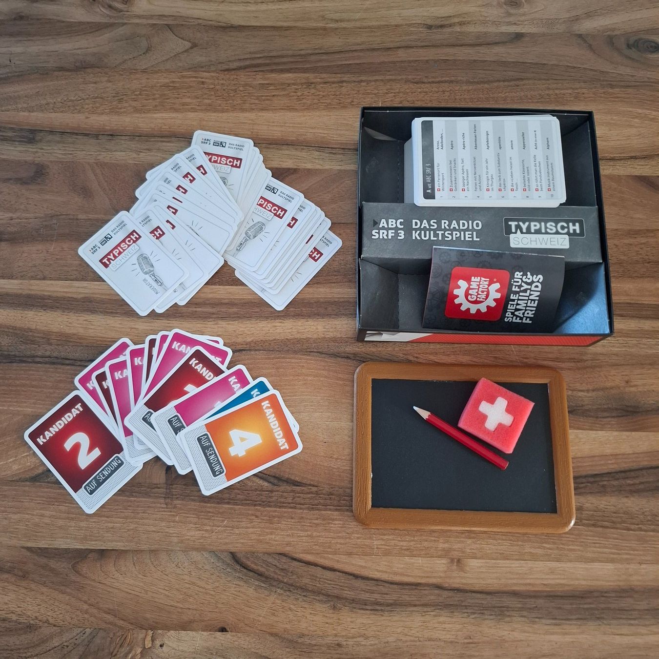 Giochi: ABC SRF3 "Typisch Schweiz" Spiel, NEU ! – Nuovo e nell'imballaggio originale da Sisseln AG venduto da Tropea4334 1
