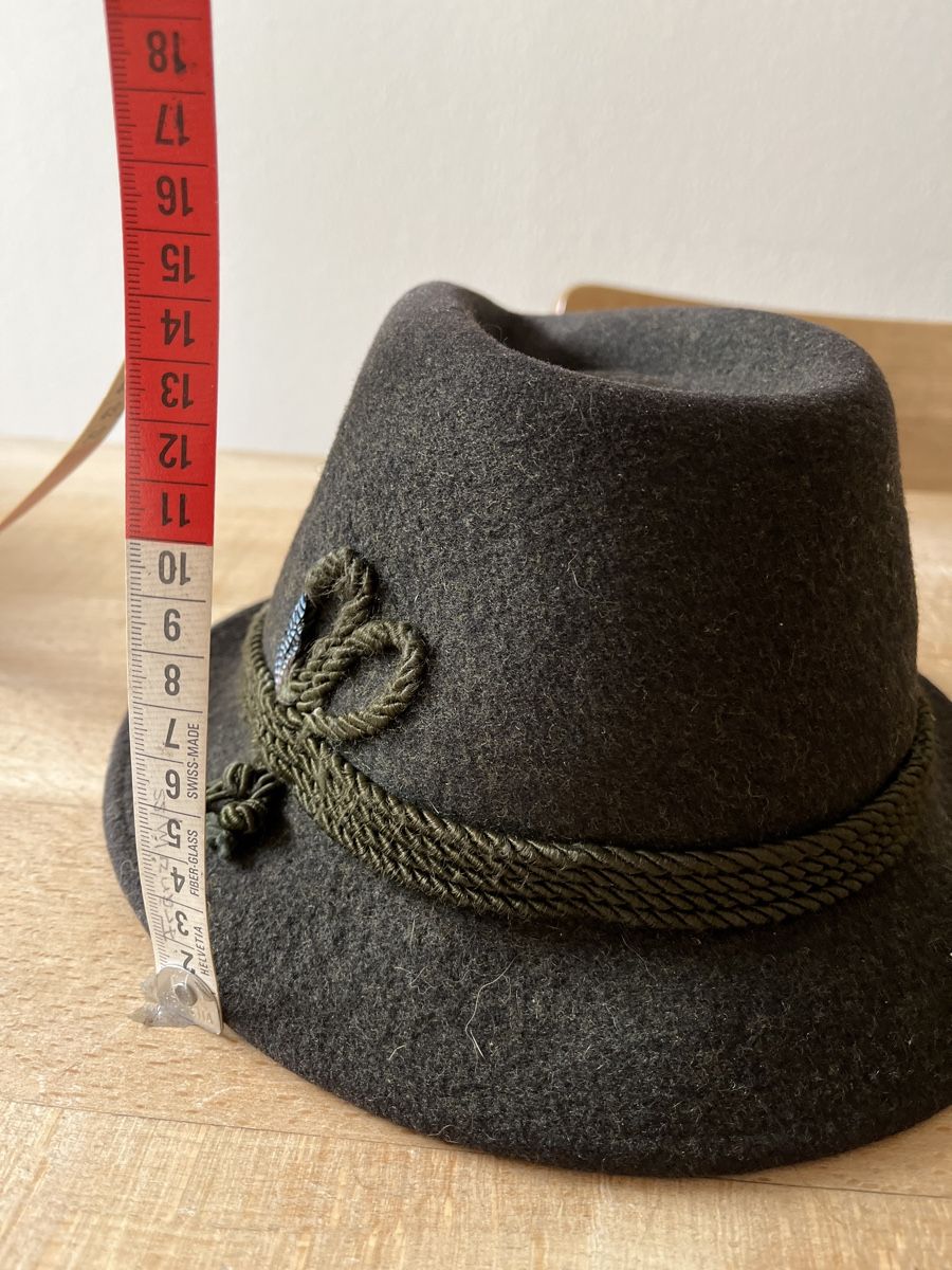 Copricapi, berretti & cappellini: Filzhut, jägerhut 53  np 250 – Usato da Aesch BL venduto da shuja01 4
