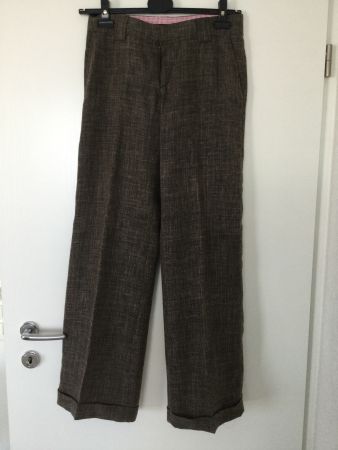 Neue, braune, schöne Palazzo Hose von In Wear