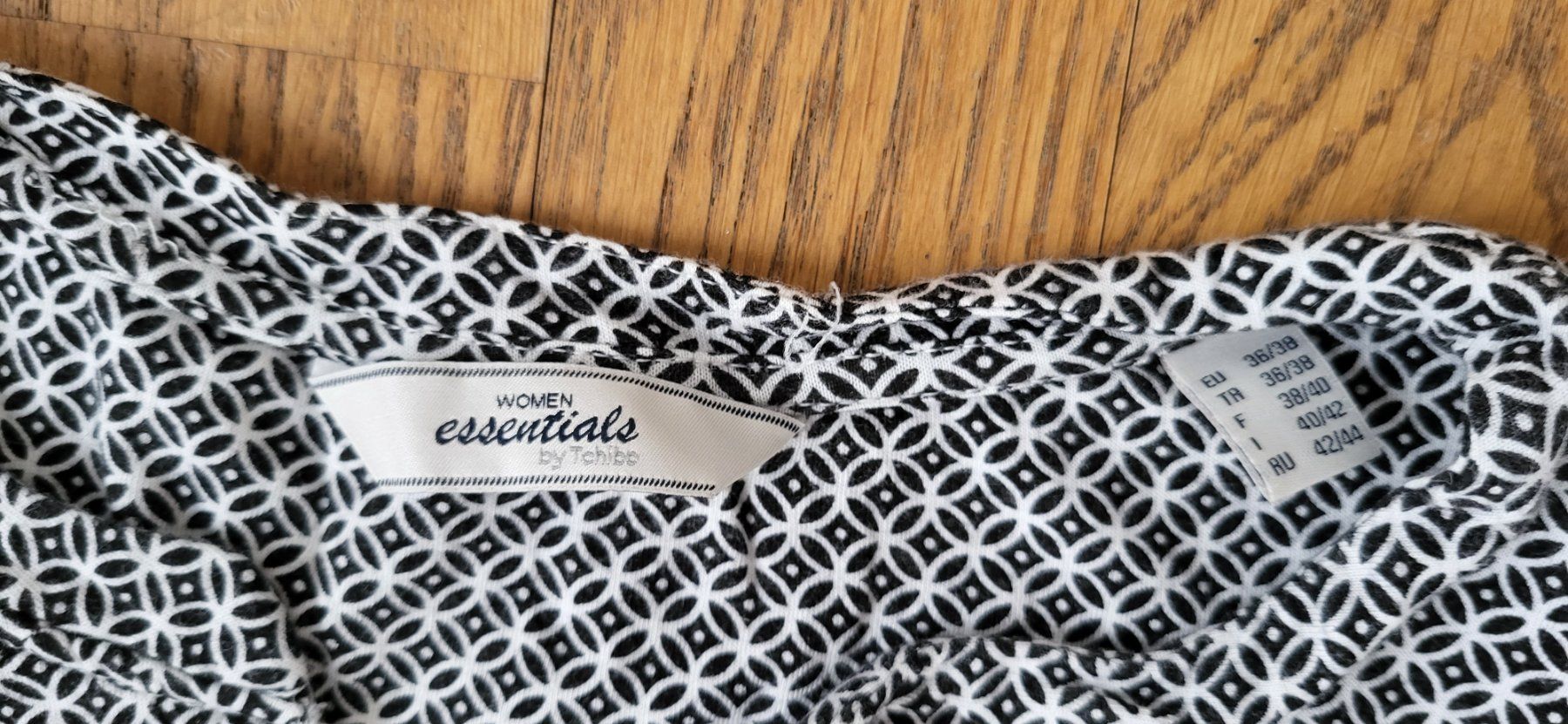 Tchibo Camicette: Bluse 🎀 Schwarz & weiss Schlupfbluse – Nuovo (secondo la descrizione) da Hüttwilen venduto da pinti55 1