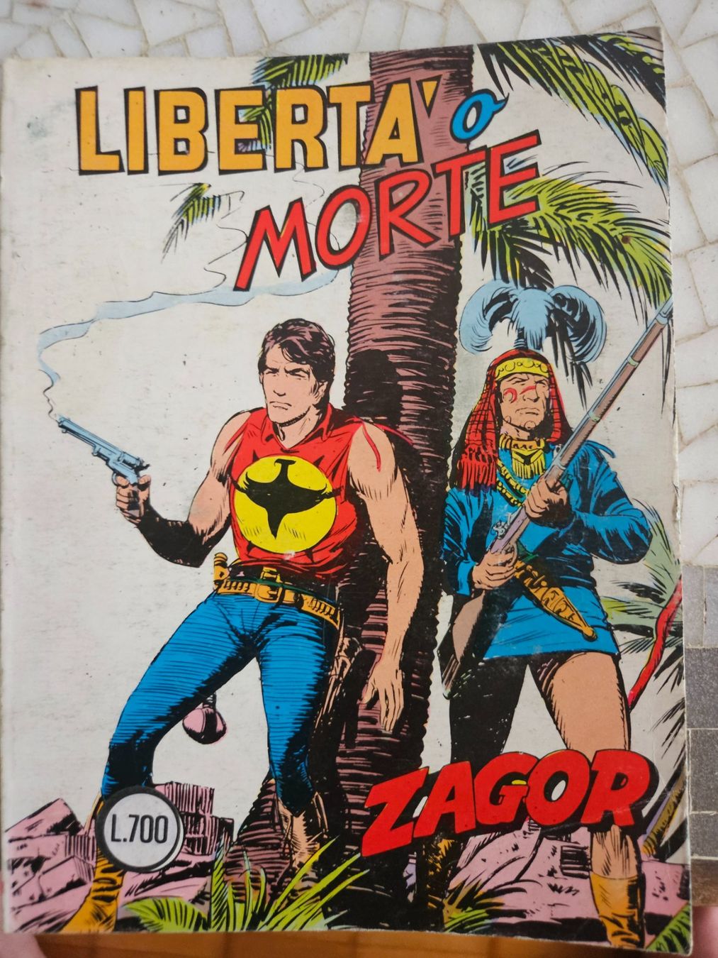 Comics: Zagor, Libertà o morte – Gebraucht aus Zürich von lorenzo167