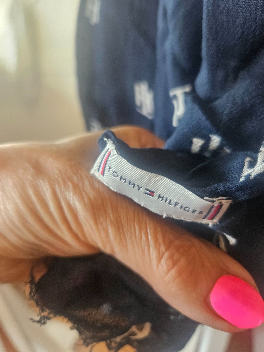 Tommy Hilfiger Foulard & Sciarpe: Tommy Hilfiger Schal neu – Nuovo (secondo la descrizione) da Bern venduto da Alea6892 1