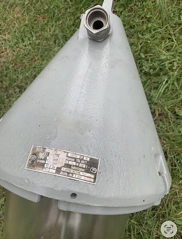 Lampade: DDR Bunkerlampe | Vintage Industrielampe – Usato da Arbon venduto da Kiwi9 2