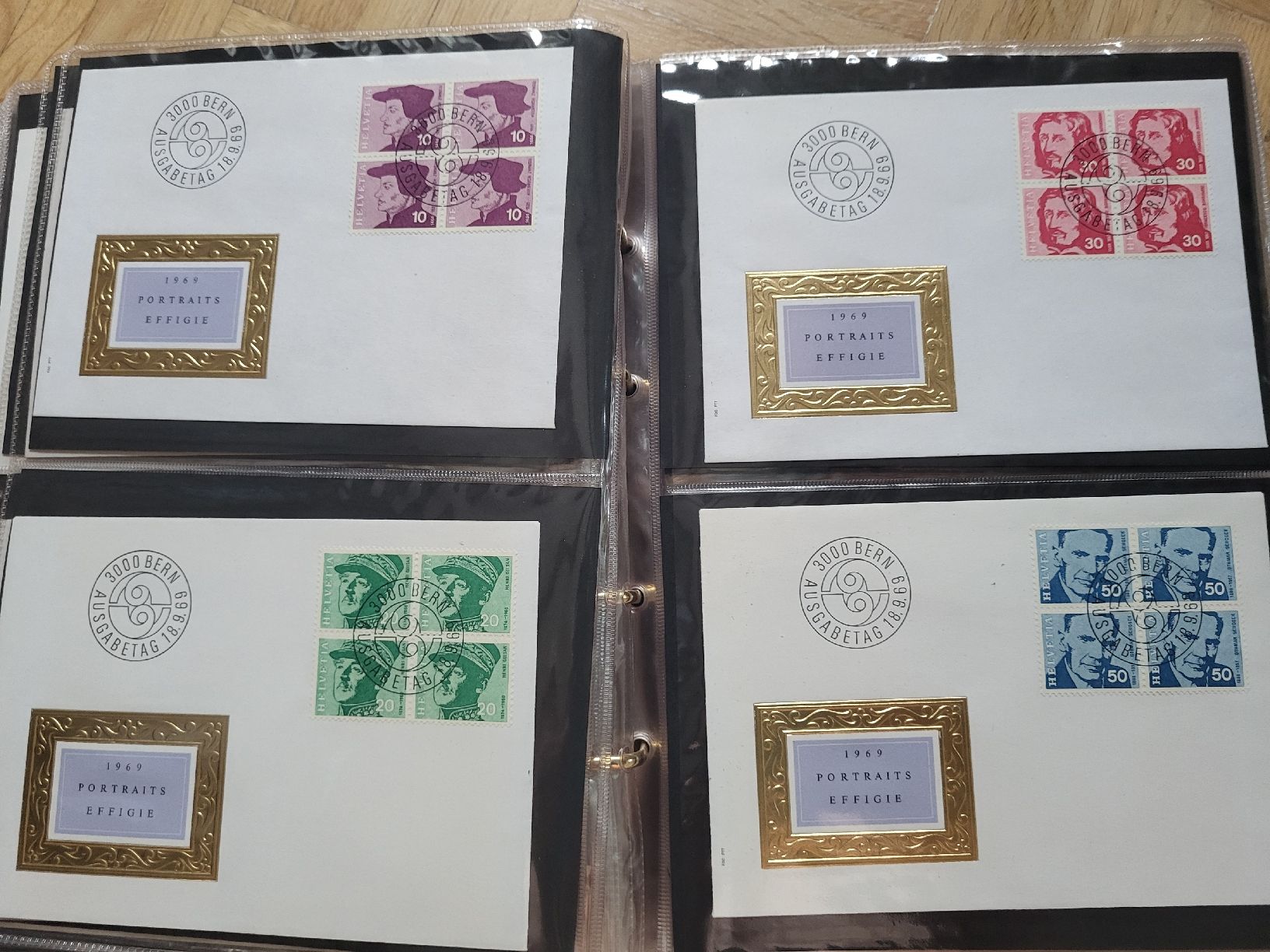 Tous les timbres: 122 Erstagsbriefe in einem Ordner  – D'occasion à stäfa par brandy66 3