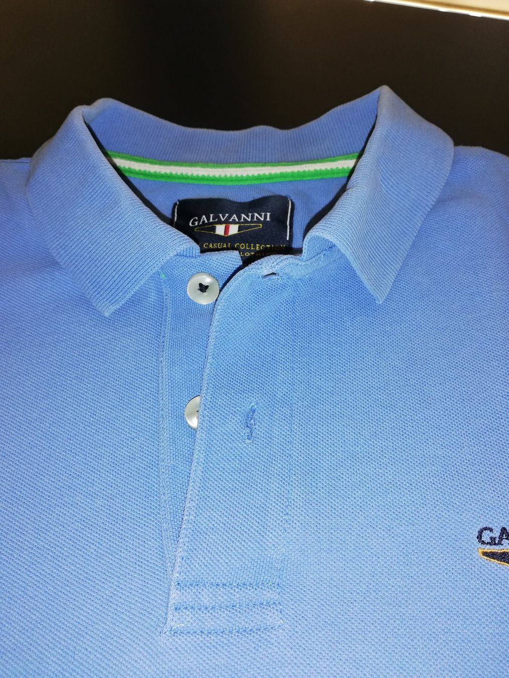 Magliette Polo: Polo Galvani bleu pale L – Usato da Genève venduto da ant_5hwp 3