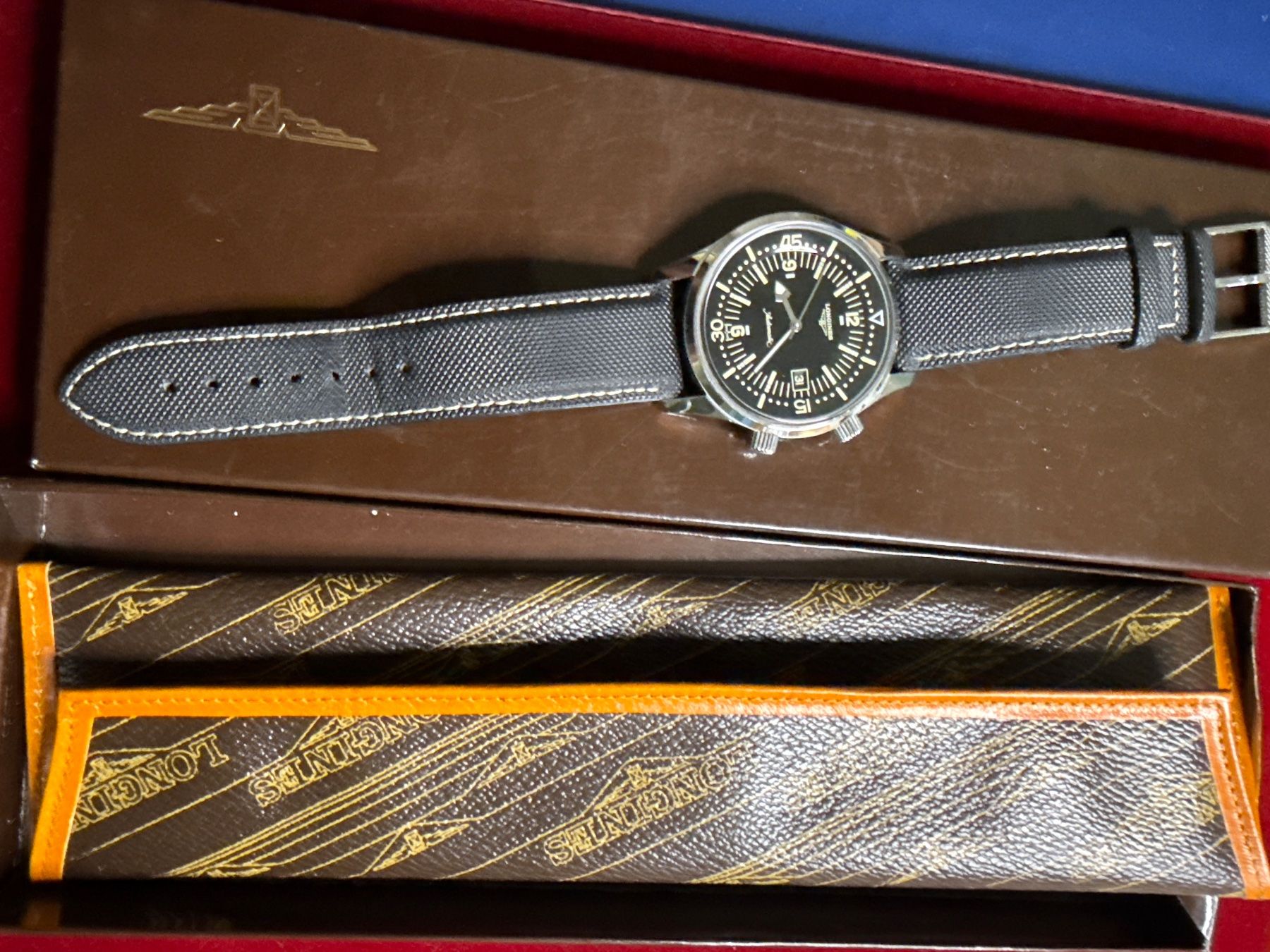 Longines Orologi: Longines Legend Driver 42 mm Gepflegt – Usato da Pfeffingen venduto da Allhandelklgwatches 2