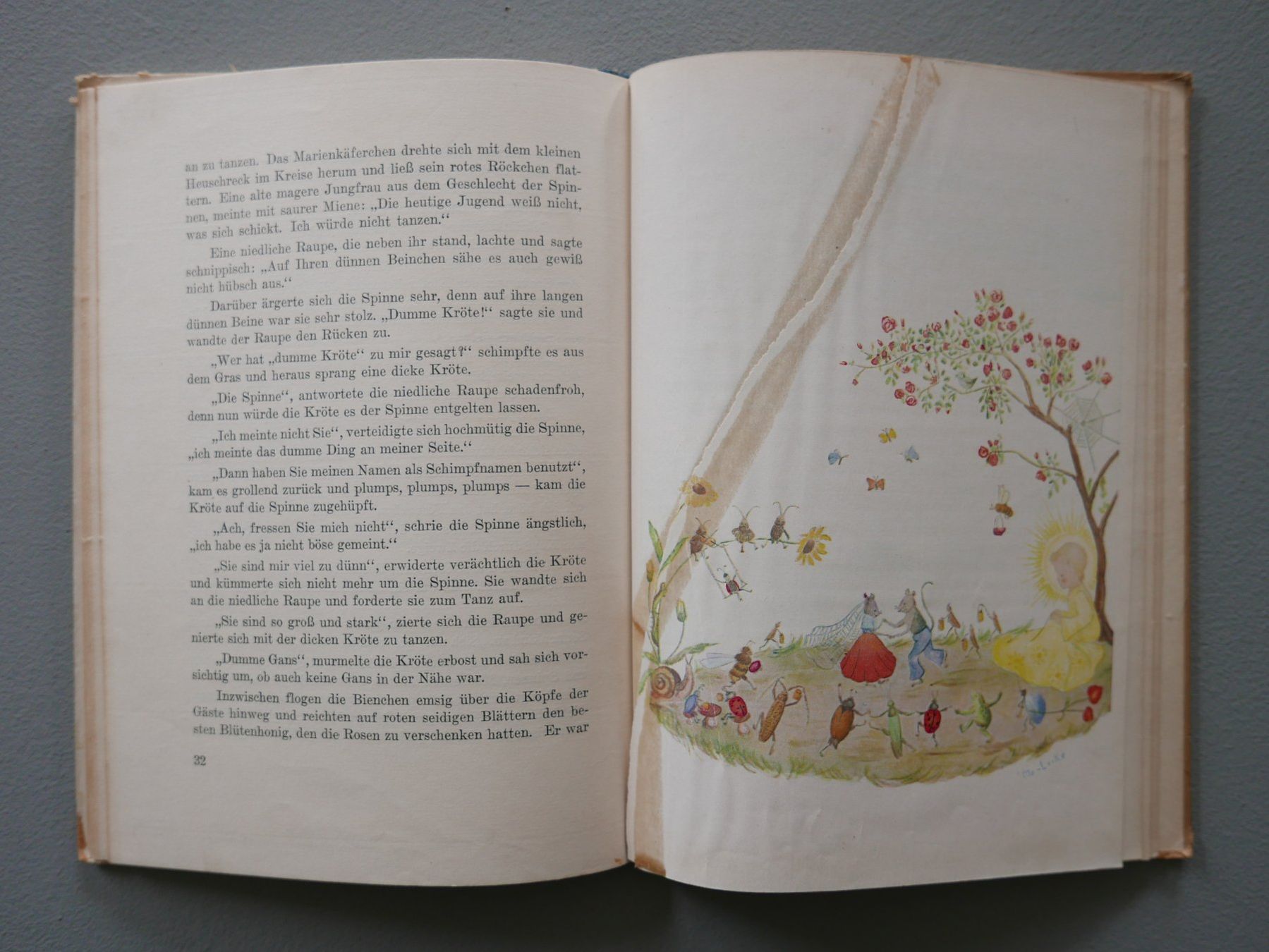 Libri: 3 ALTE KINDERBÜCHER MIT KÄFER UND WIESEN – Usato da Balgach venduto da Zwischenraum 9