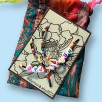“Capricorn” letterbead necklace