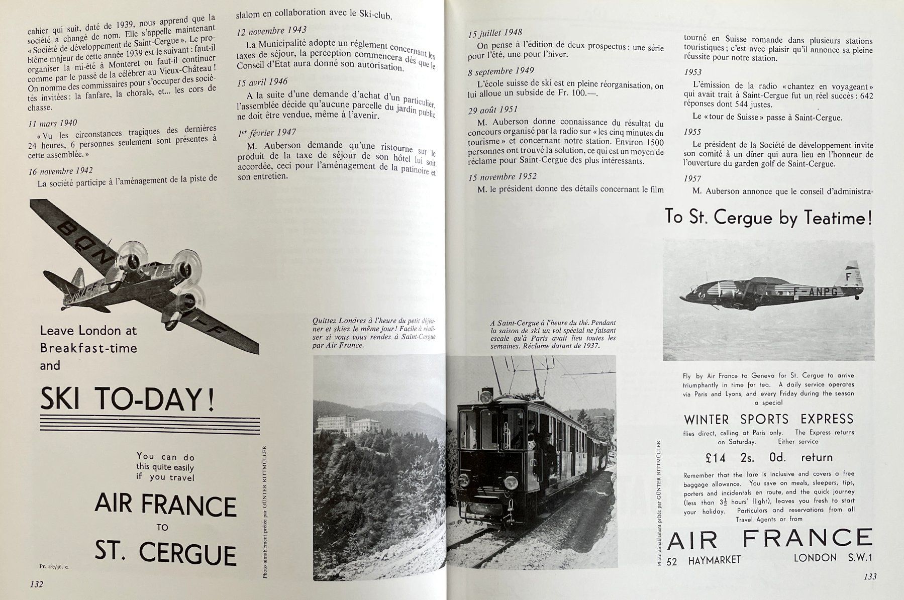 Libri: Livre - Saint-Cergue - histoire de la Commune – Usato da Savagnier venduto da Ne2065 8