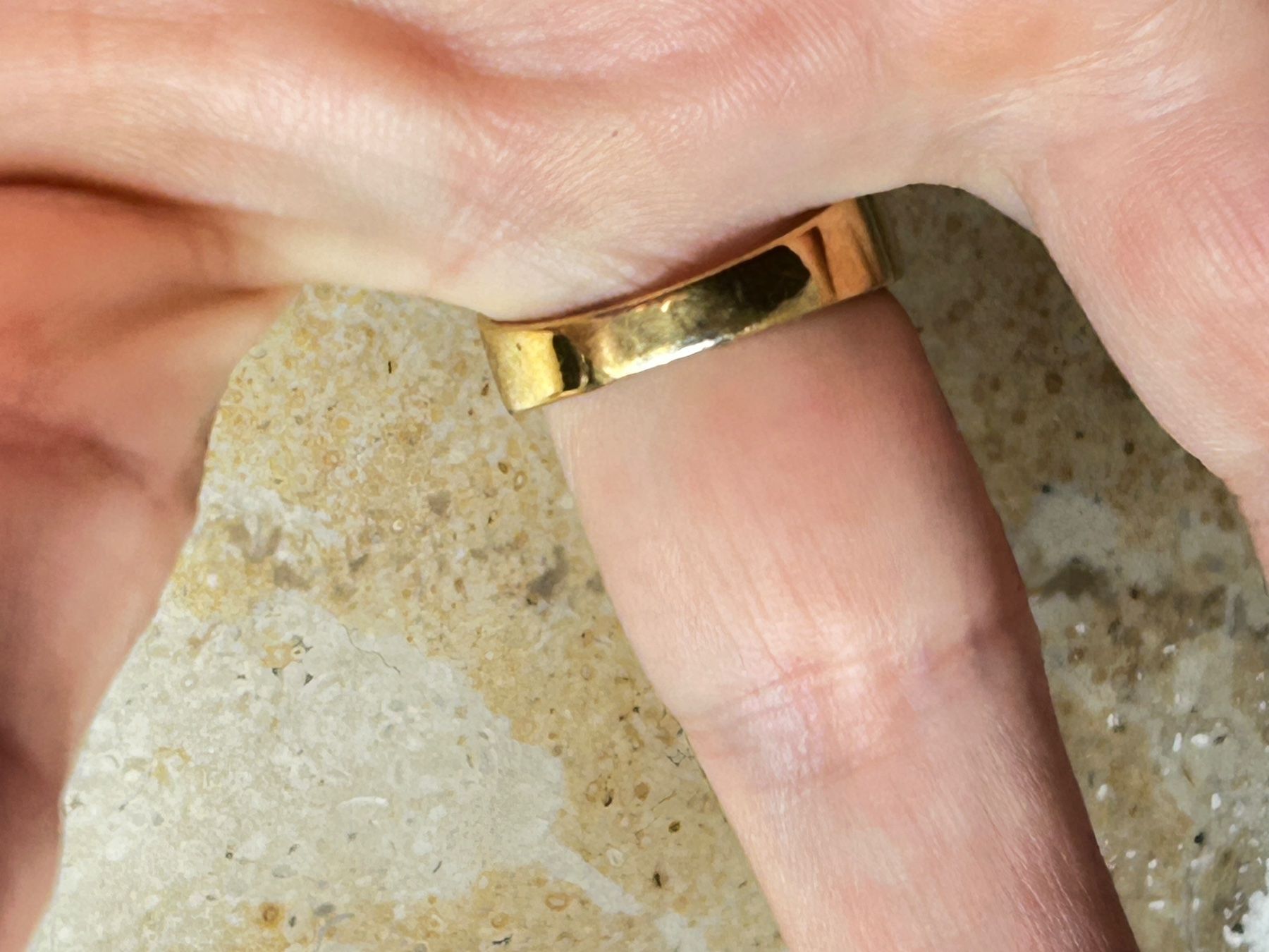Anelli: Vintage Ring mit Onyx Steinen (Grösse 56) – Usato da Dittingen venduto da Bellevista 5
