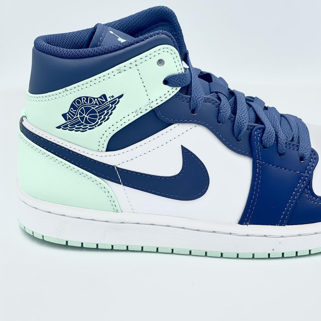 Jordan Scarpe da uomo: Jordan 1 Mid Blue Mint EU 44 – Nuovo e nell'imballaggio originale da Erlinsbach venduto da sasneakers 2