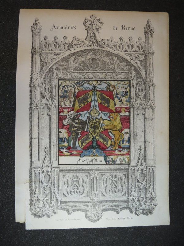 Grafica & Litografie: 2xDoppel-Lithos + 1xDruck/Stich – Usato da Olten venduto da Maniac63 2