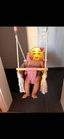 Süsse Handmade Baby-Teddy Schaukel Rosa, Top Zustand!