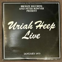 URIAH HEEP „LIVE January 1973“ 2LP VINYL m/Booklet + OIS RAR