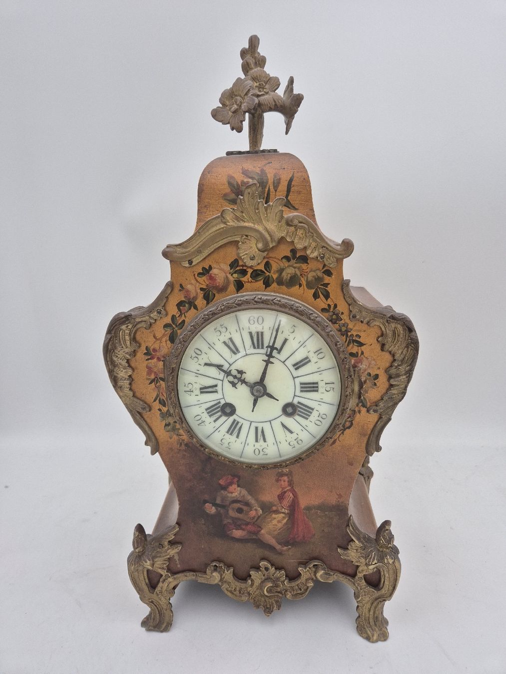 Orologi da terra & Orologi da parete: Charmante pendule ancienne décorée – Usato da Chambrelien venduto da Zebz