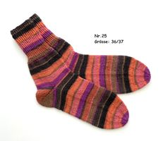 Socken handgestrickt   Gr.36/37   Nr.25