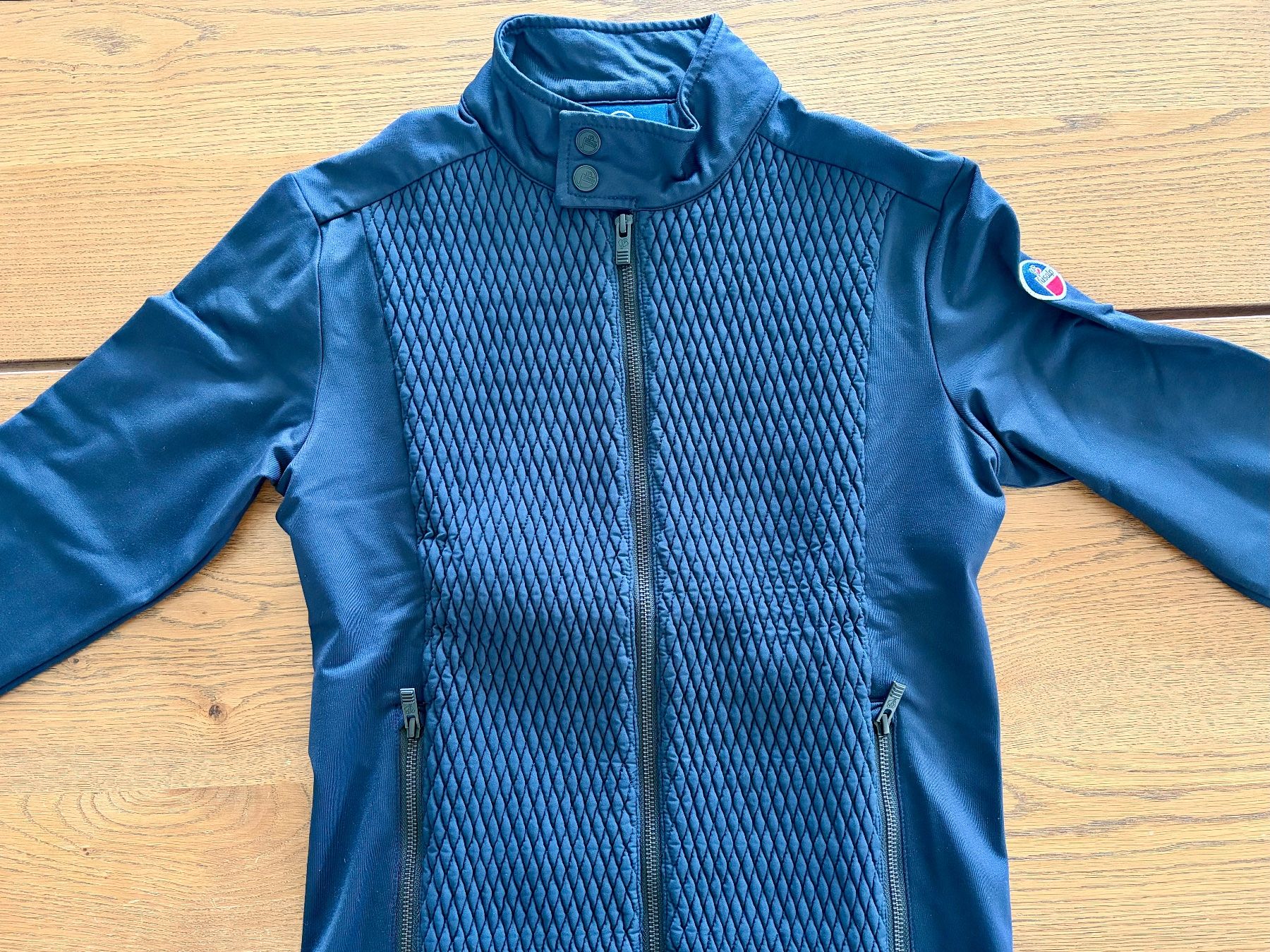 Fusalp Giacche: Fusalp Full Zip Sweater Blue Color, Man, Small – Usato da Cham venduto da all_rd7b