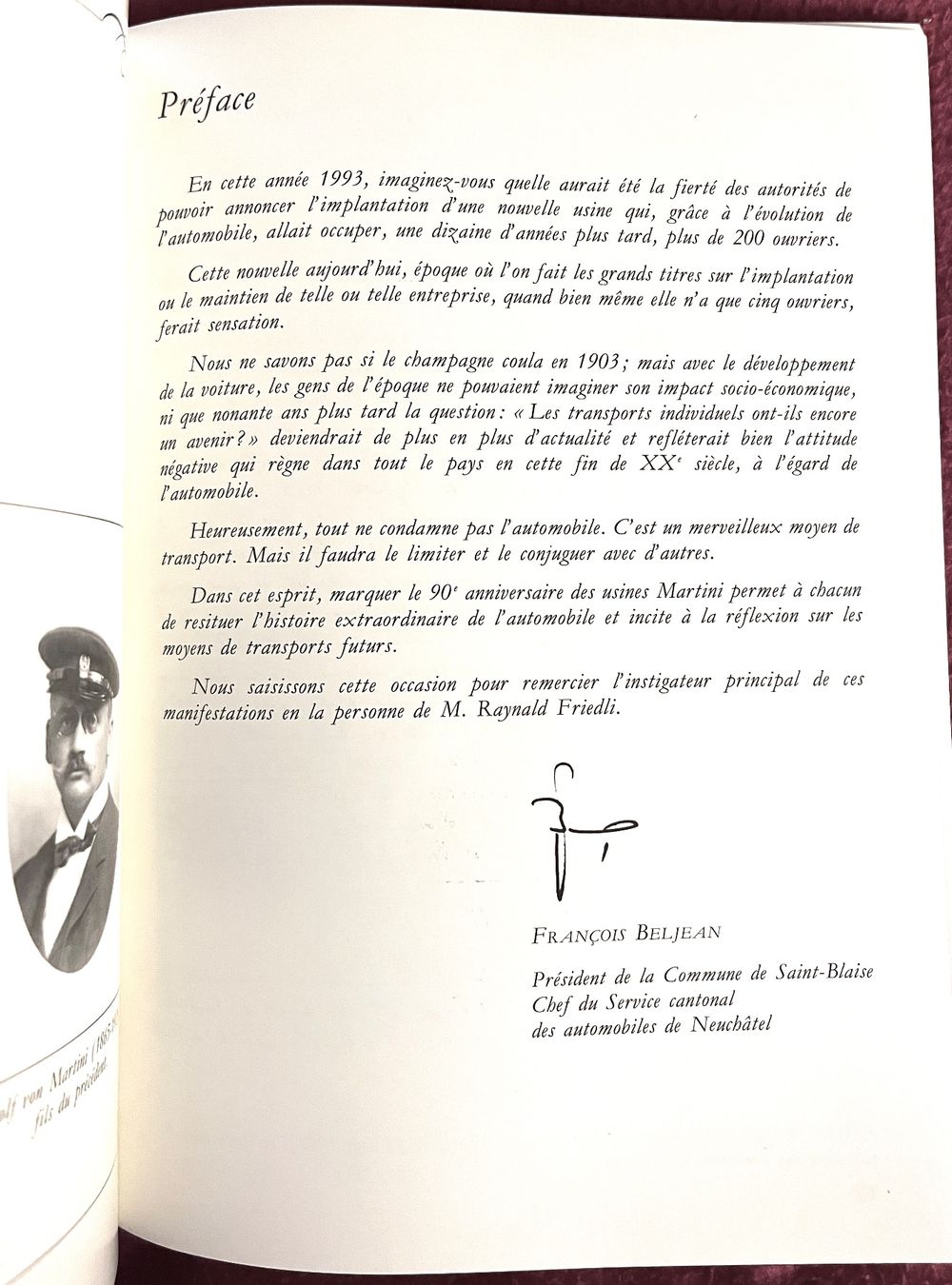 Bücher: Automobiles Martini Saint-Blaise. 1993 – Gebraucht aus Renan BE von johncactus 2