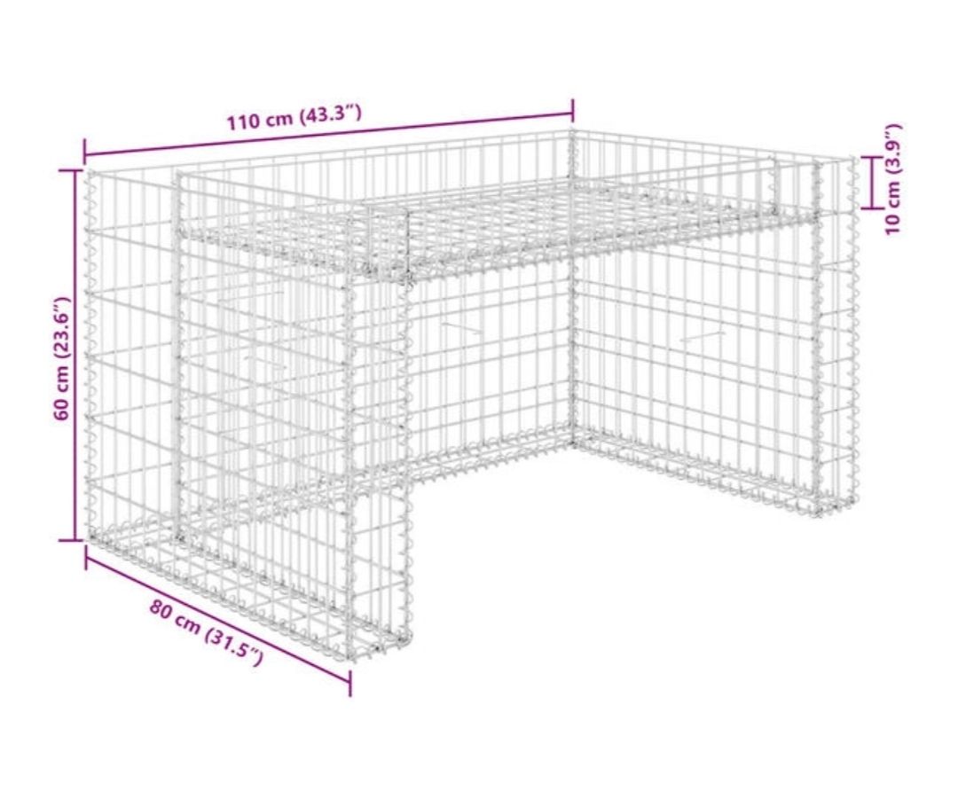Unterstände: Rasemäher Garage mit Hochbeet oder Grillablage 110x80x60 – Neu (gemäss Beschreibung) aus Wengi b. Büren von NeReida88 1