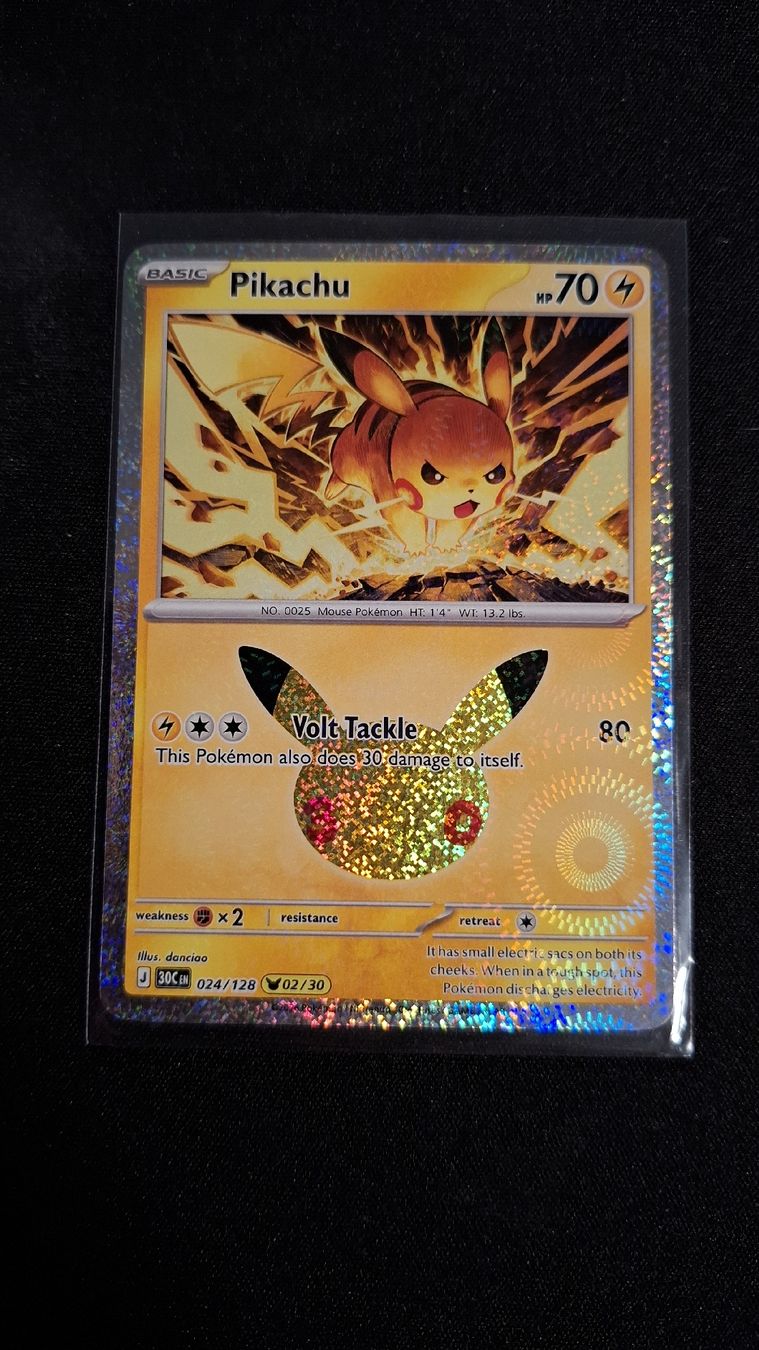 Pokémon Carte collezionabili: Pokemon Pikachu 024/128 30c EN – Nuovo (secondo la descrizione) da Steinmaur venduto da Thommy1998