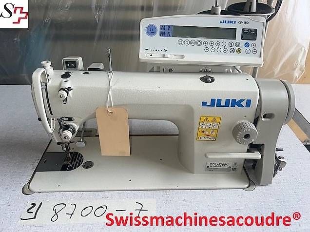 Macchine da cucire: Machine à coudre JUKI DDL 8700-7 d'occasion  – Usato da Perly venduto da Swissmachinesacoudre