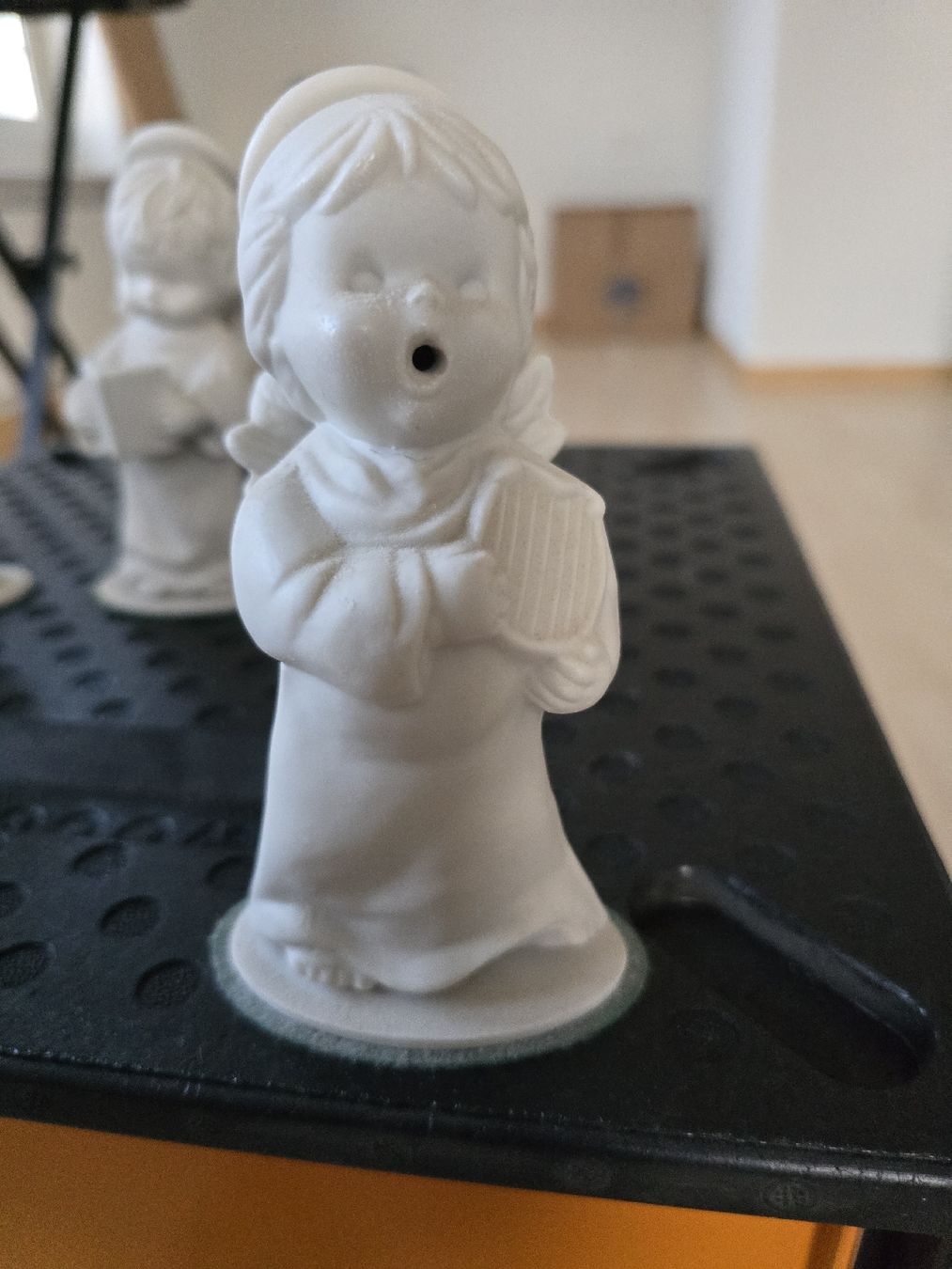 Statuette: 3 er Set handgemachte Engel – Nuovo e nell'imballaggio originale da Rorschacherberg venduto da Scharfeegge 3