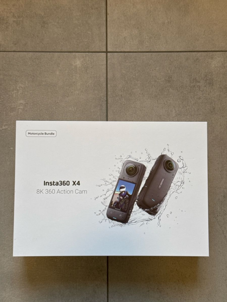 Insta360 Action Cam: Caméra action Insta360 X4 Motorcycle Bundle état neuf – Nuovo (secondo la descrizione) da Senarclens venduto da nog_m7qw
