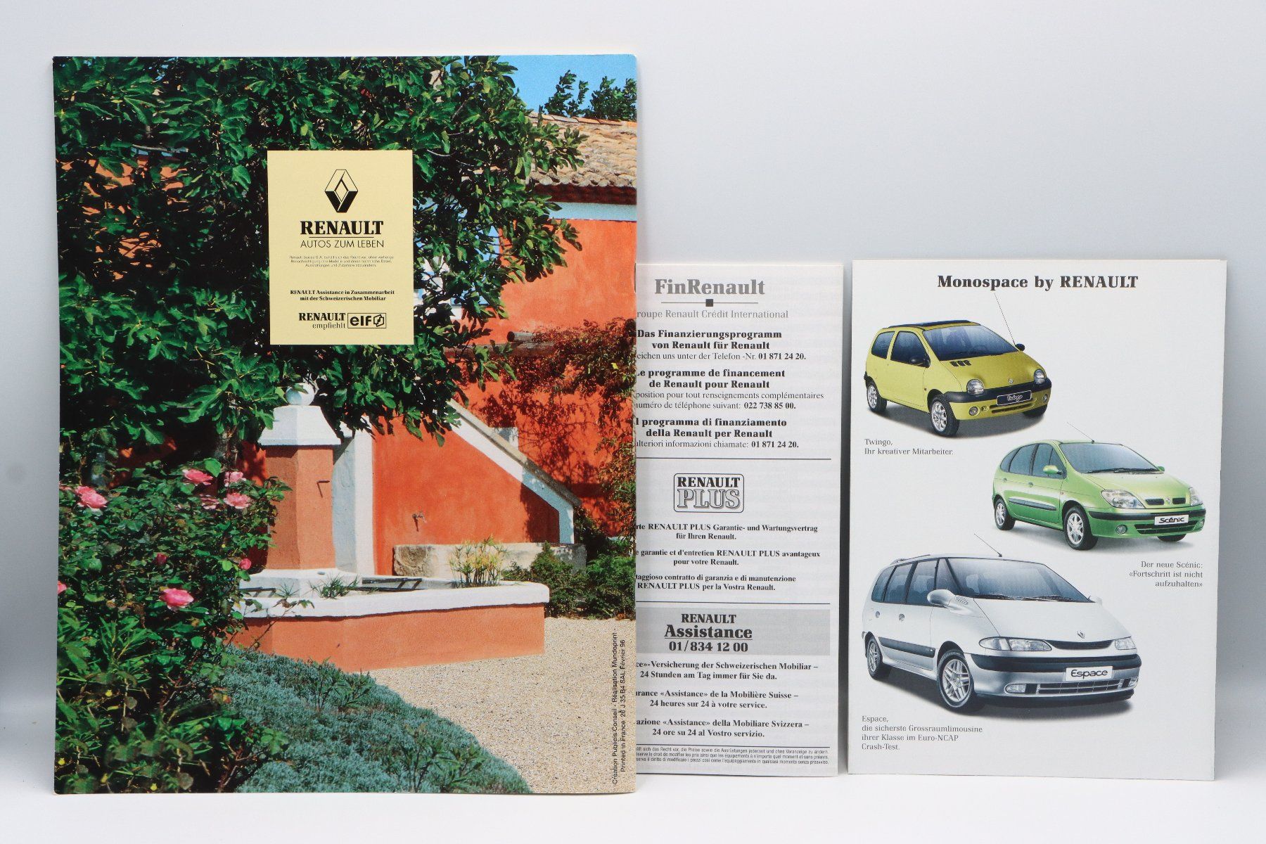 Renault Documents: Renault Espace 1996 Prospekt + Preisliste – D'occasion à Bühl b.Aarberg par Collectorpassions 1