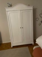 Schrank weiss Landhausstil Holz innen guter Zustand
