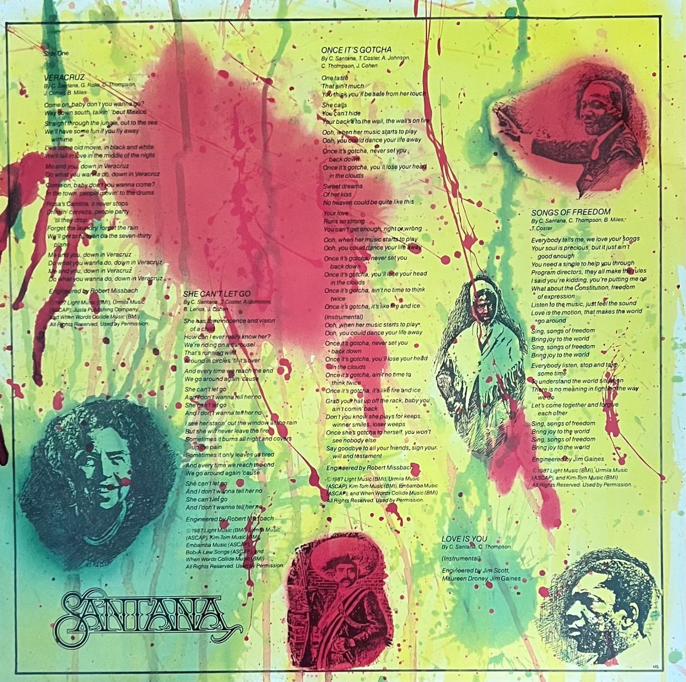 Dischi in vinile: SANTANA  -  FREEDOM    /   Vinyl - LP – Usato da Horw venduto da Belowzero0 3