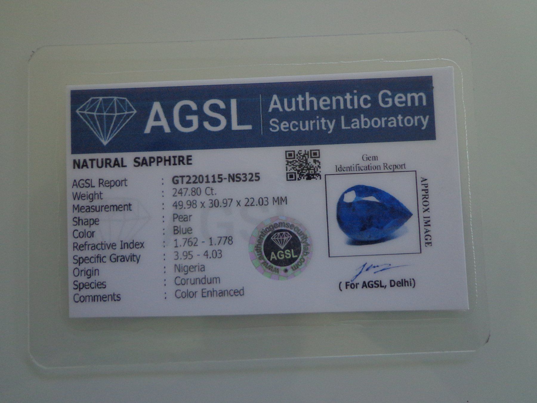 Pietre preziose: Natural Sapphire aus Nigeria – Usato da Schönenwerd venduto da beibei01 6