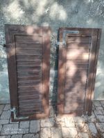 Fensterläden Holz gross